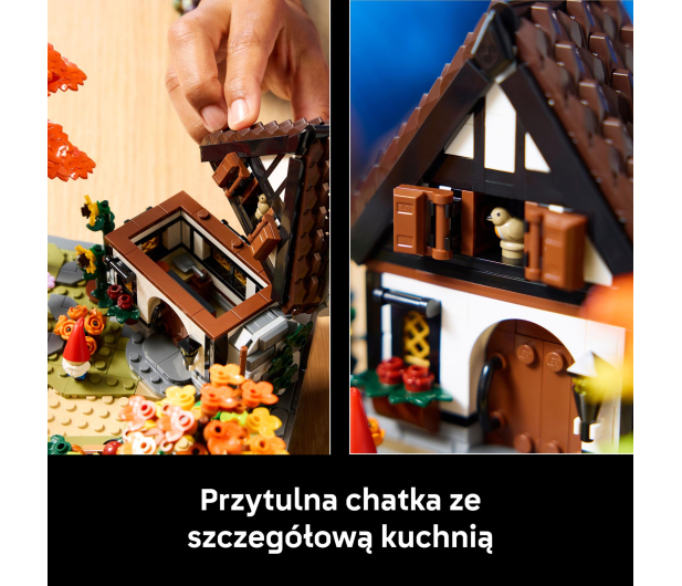 LEGO ICONS 11372 Jesienny ogród z chatką - 1473408 - zdjęcie 6